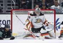 John Gibson out 3-6 weeks after appendectomy: Ducks goalie sidelined news-27092024-141145