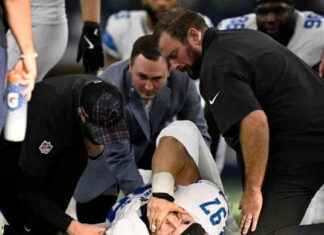 Aidan Hutchinson Suffers Serious Leg Injury in Lions vs. Cowboys Game news-14102024-022858