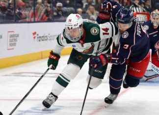 SEO Title: Kaprizov Scores Goal and Assist, Gustavsson Saves 23 as Wild Defeats Blue Jackets 3-1 news-20102024-050458