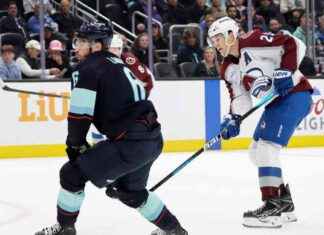 Avalanche’s Kiviranta nets 2 goals in 3-2 win over Kraken news-23102024-114934