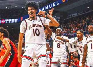 Auburn Holds Strong as No. 1 in Men’s Poll, Kansas Out auburn-holds-strong-as-no-1-in-mens-poll-kansas-out