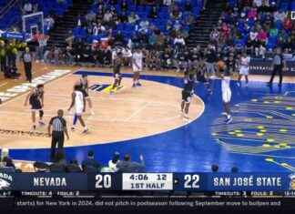 Sadraque NgaNga’s 3-Pointer Extends Lead in SJSU vs. Nevada sadraque-ngangas-3-pointer-extends-lead-in-sjsu-vs-nevada