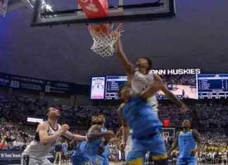 Jaylin Stewart’s Thunderous Put-Back Dunk Trims UConn Deficit jaylin-stewarts-thunderous-put-back-dunk-trims-uconn-deficit