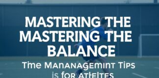 Mastering the Balance: Time Management Tips for Athletes Mastering the Balance: Time Management Tips for Athletes