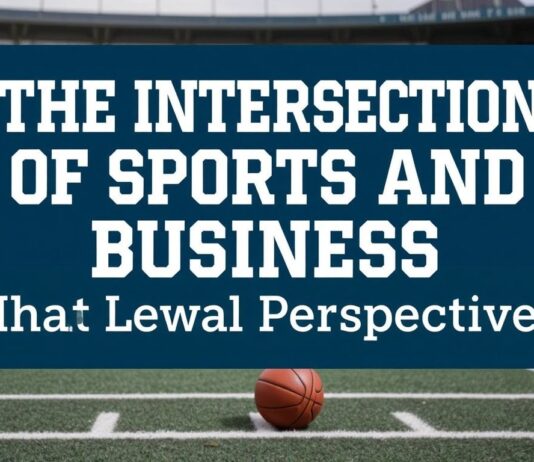 The Intersection of Sports and Business: A Legal Perspective The Intersection of Sports and Business: A Legal Perspective