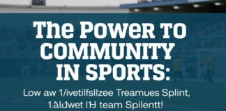 The Power of Community in Sports: How Local Activities Foster Team Spirit The Power of Community in Sports: How Local Activities Cultivate Team Spirit