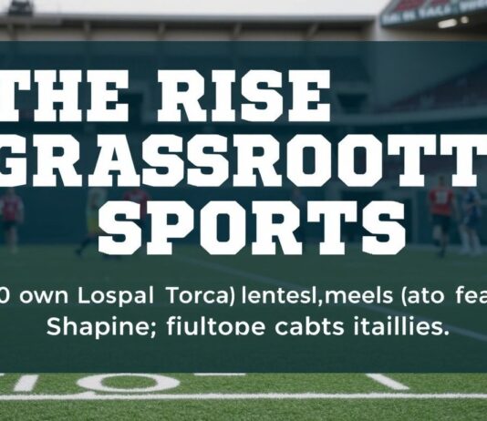 The Rise of Grassroots Sports: How Local Tournaments Are Shaping the Future of Athletics The Rise of Grassroots Sports: How Local Tournaments Are Shaping the Future of Athletics
