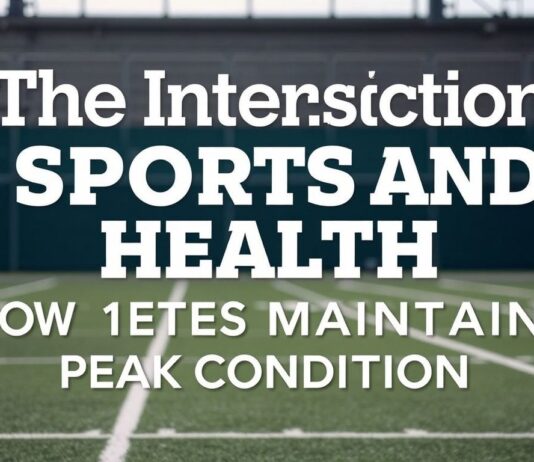 The Intersection of Sports and Health: How Athletes Stay in Peak Condition The Intersection of Sports and Health: How Athletes Maintain Peak Condition