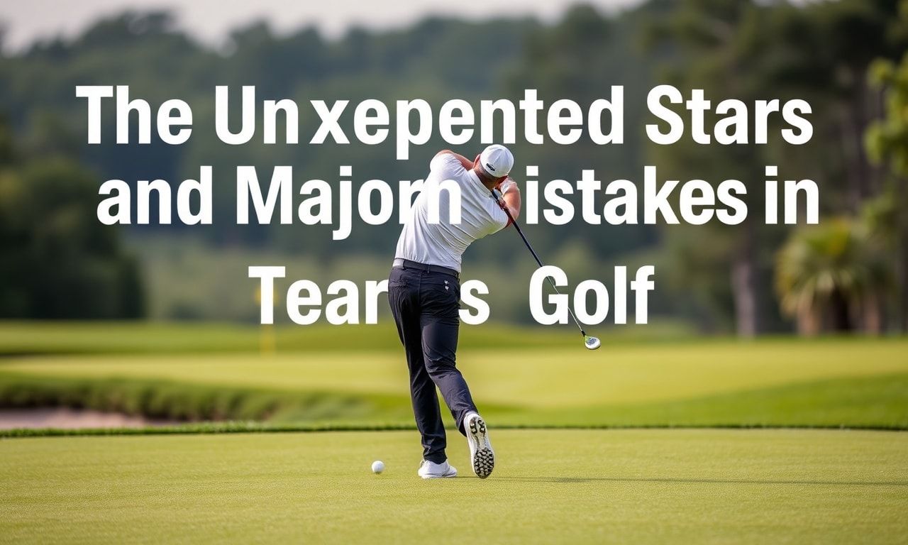 The Surprising Standouts and Shocking Slip-Ups in This Year's Golf