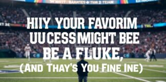 Why Your Favorite Team’s Success Might Be a Fluke (And That’s Okay) Why Your Favorite Team's Success Might Be a Fluke (And That's Fine)